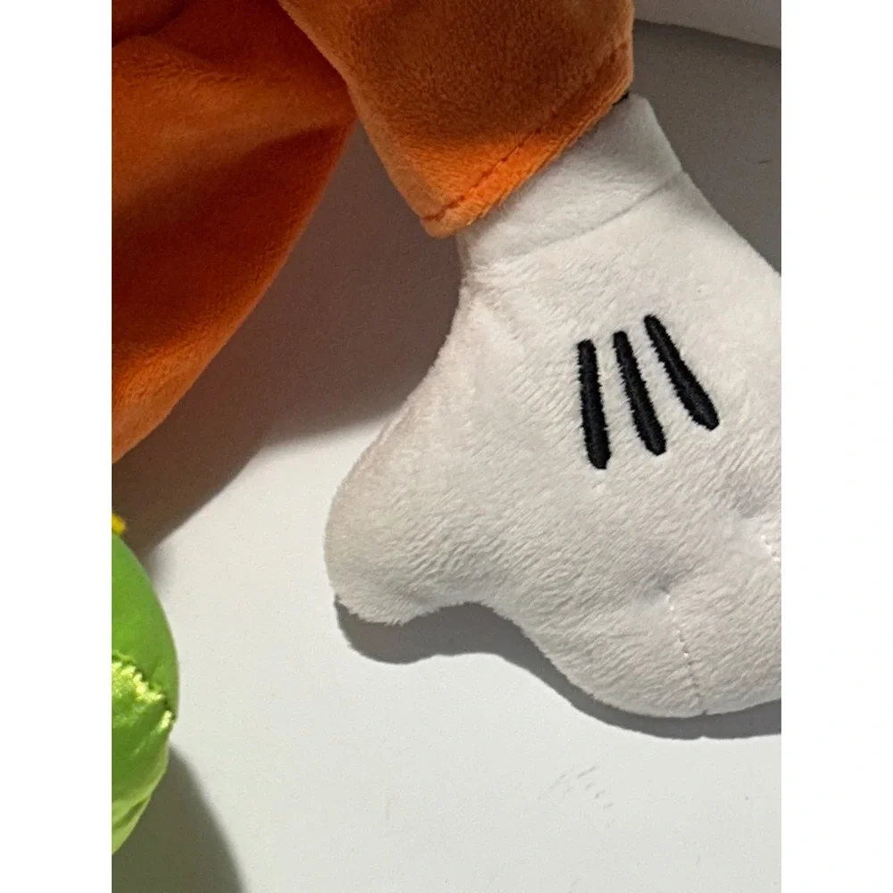 Disney Store Minnie Mouse Halloween Witch 2014 Plush Orange Green 11 inch